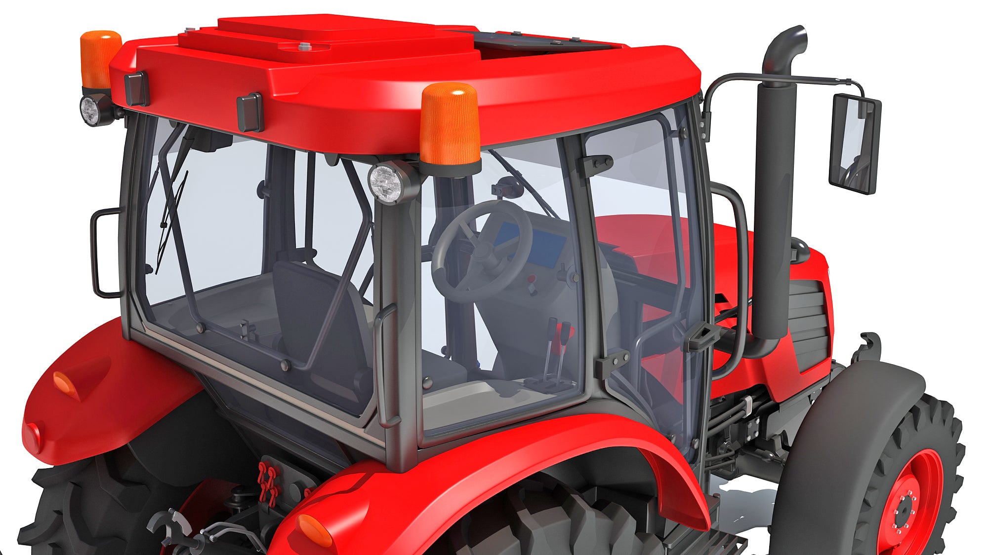 Tractor with Seed Drill