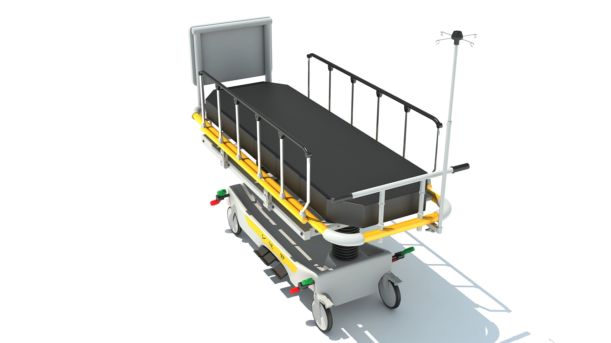 3D Medical Stretcher