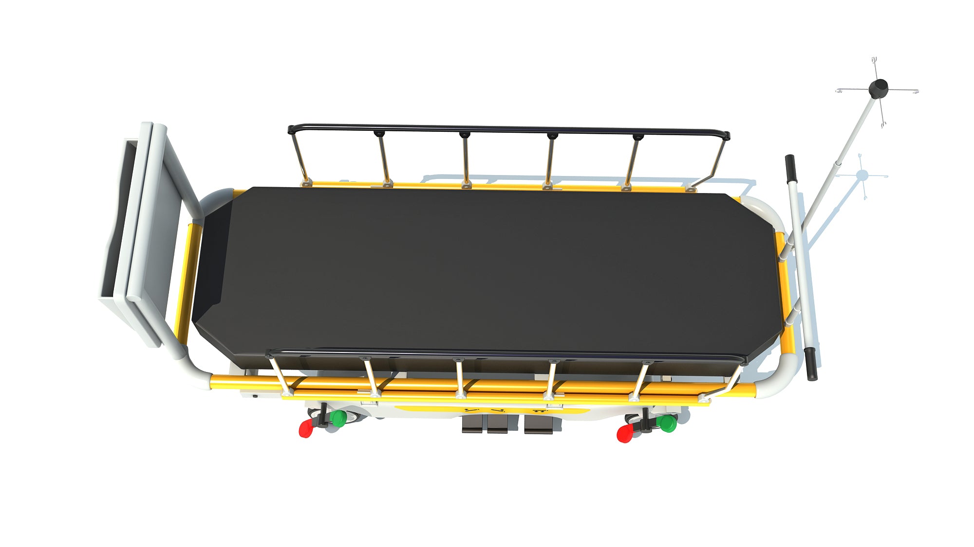 3D Medical Stretcher
