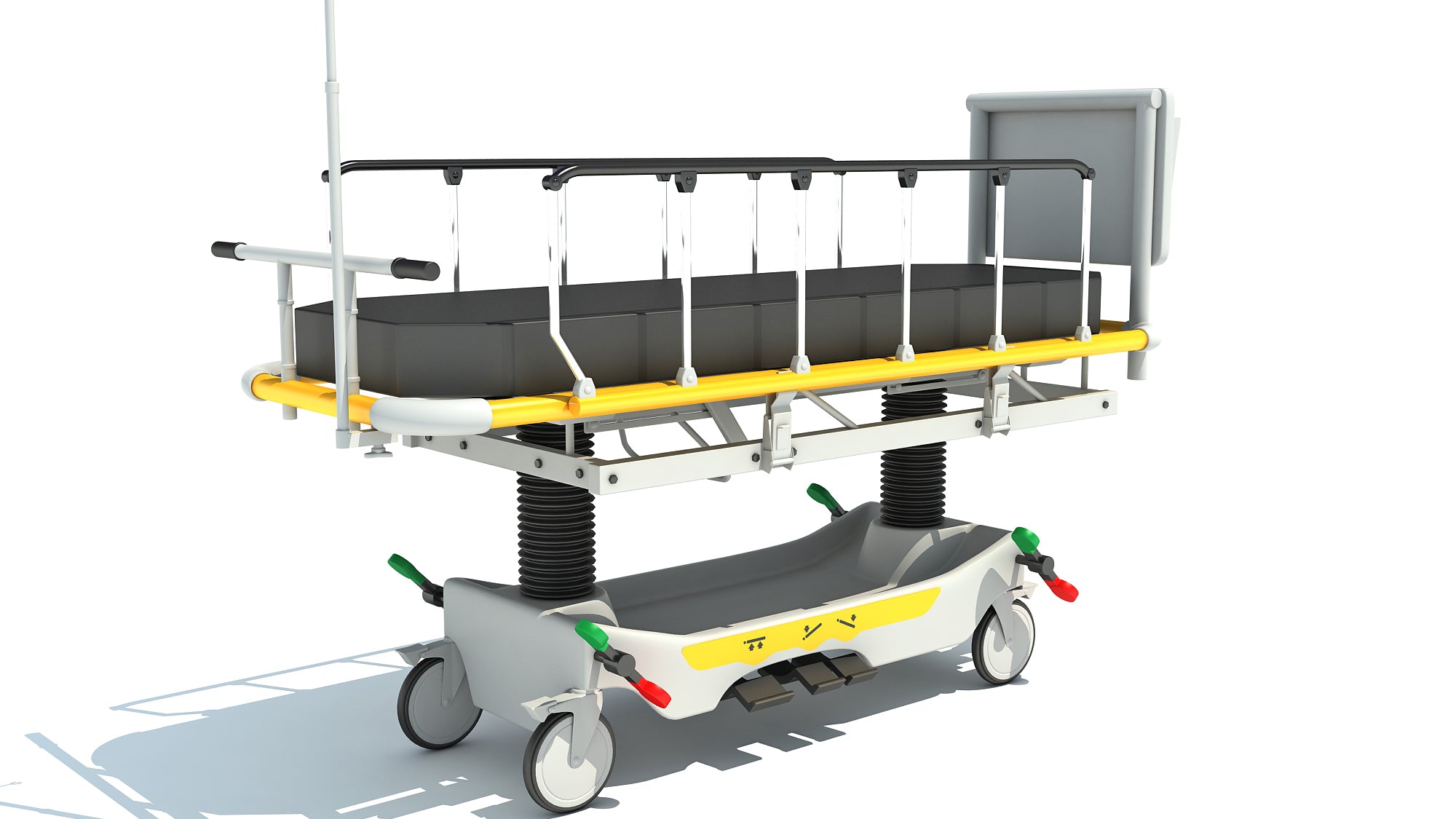 3D Medical Stretcher