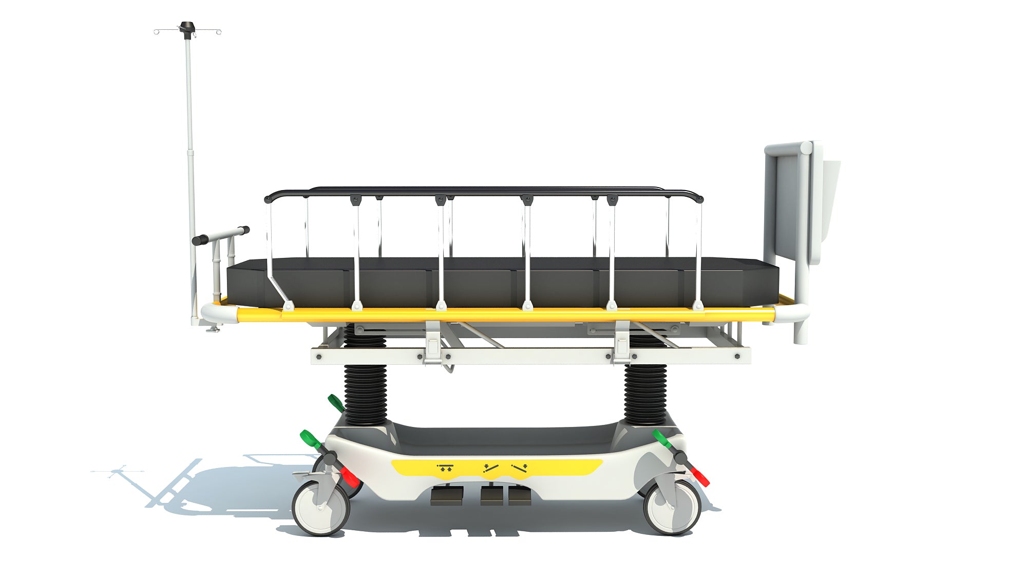 3D Medical Stretcher
