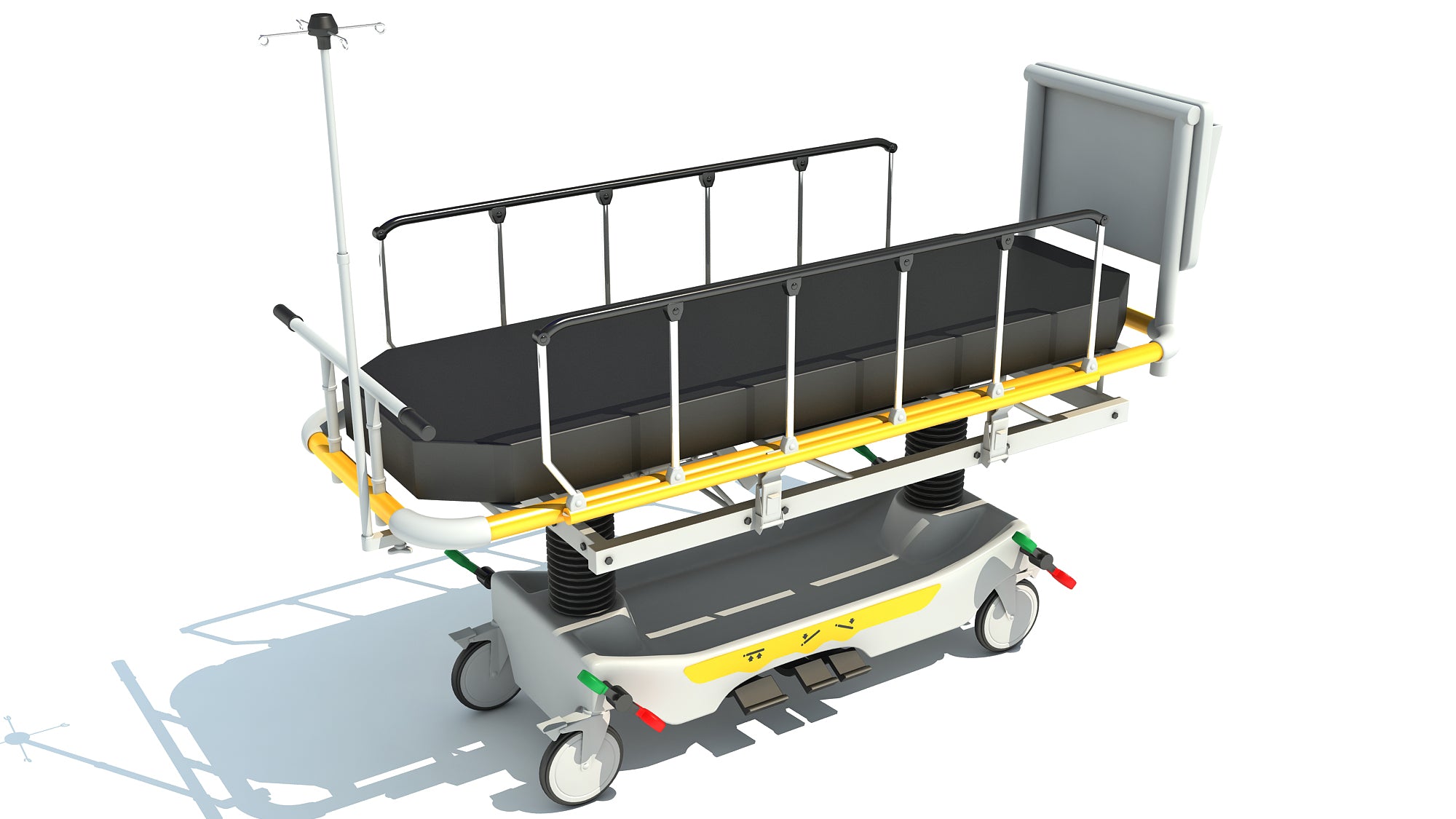 3D Medical Stretcher