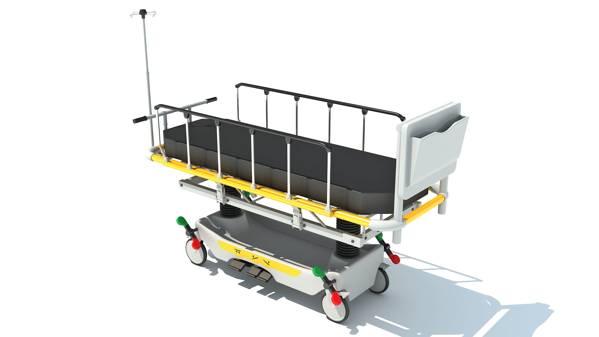 3D Medical Stretcher