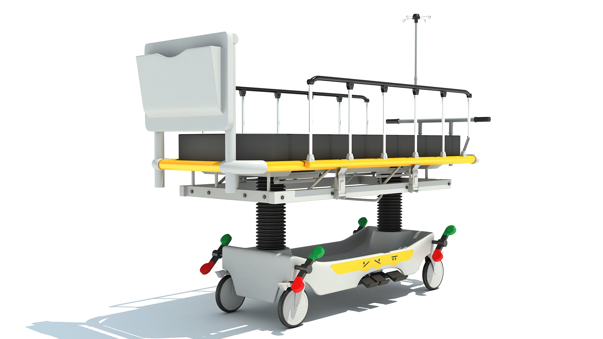 3D Medical Stretcher