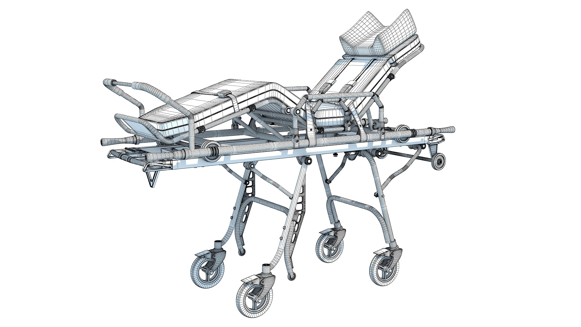 Ambulance Stretcher Trolley