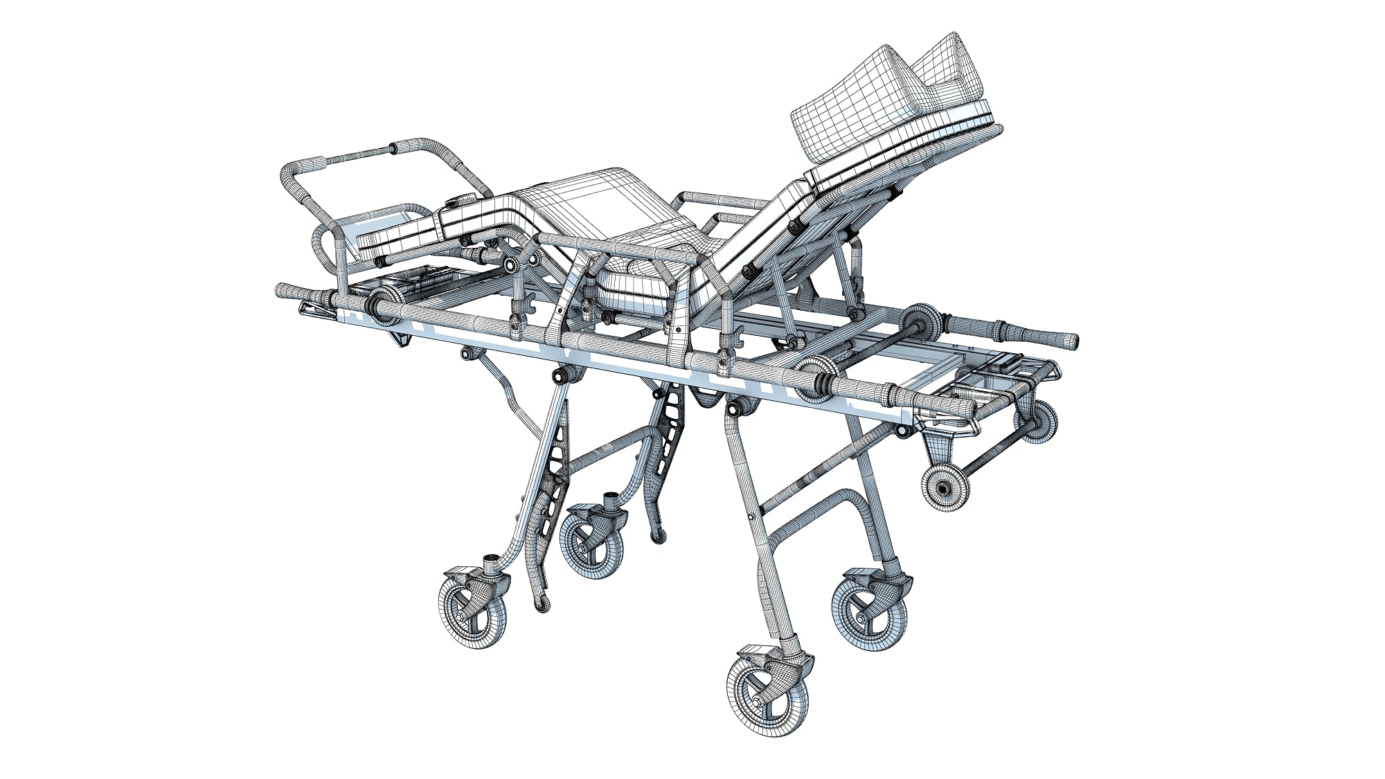 Ambulance Stretcher Trolley