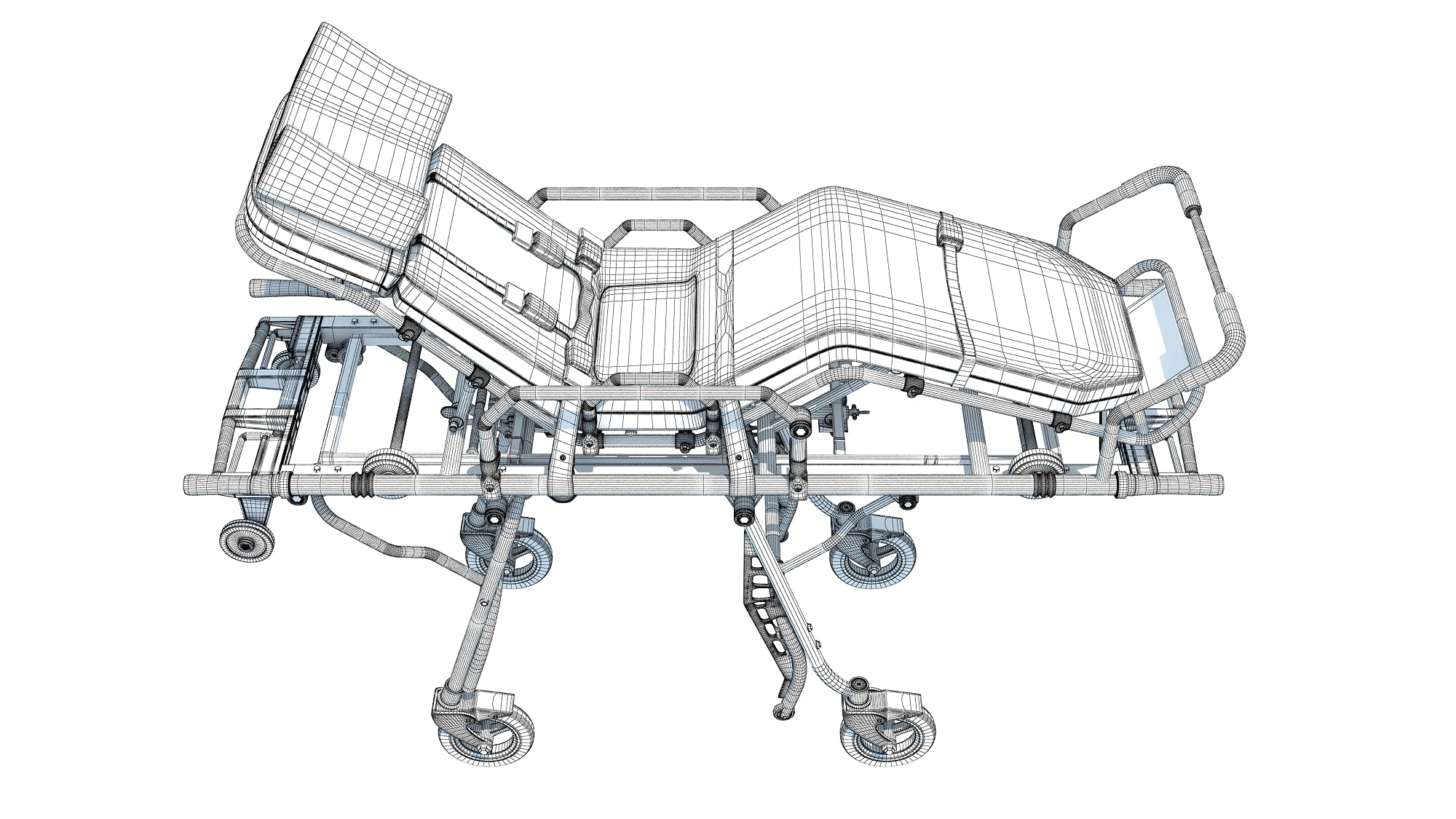Ambulance Stretcher Trolley