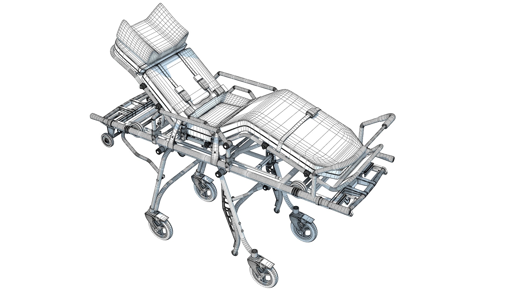 Ambulance Stretcher Trolley