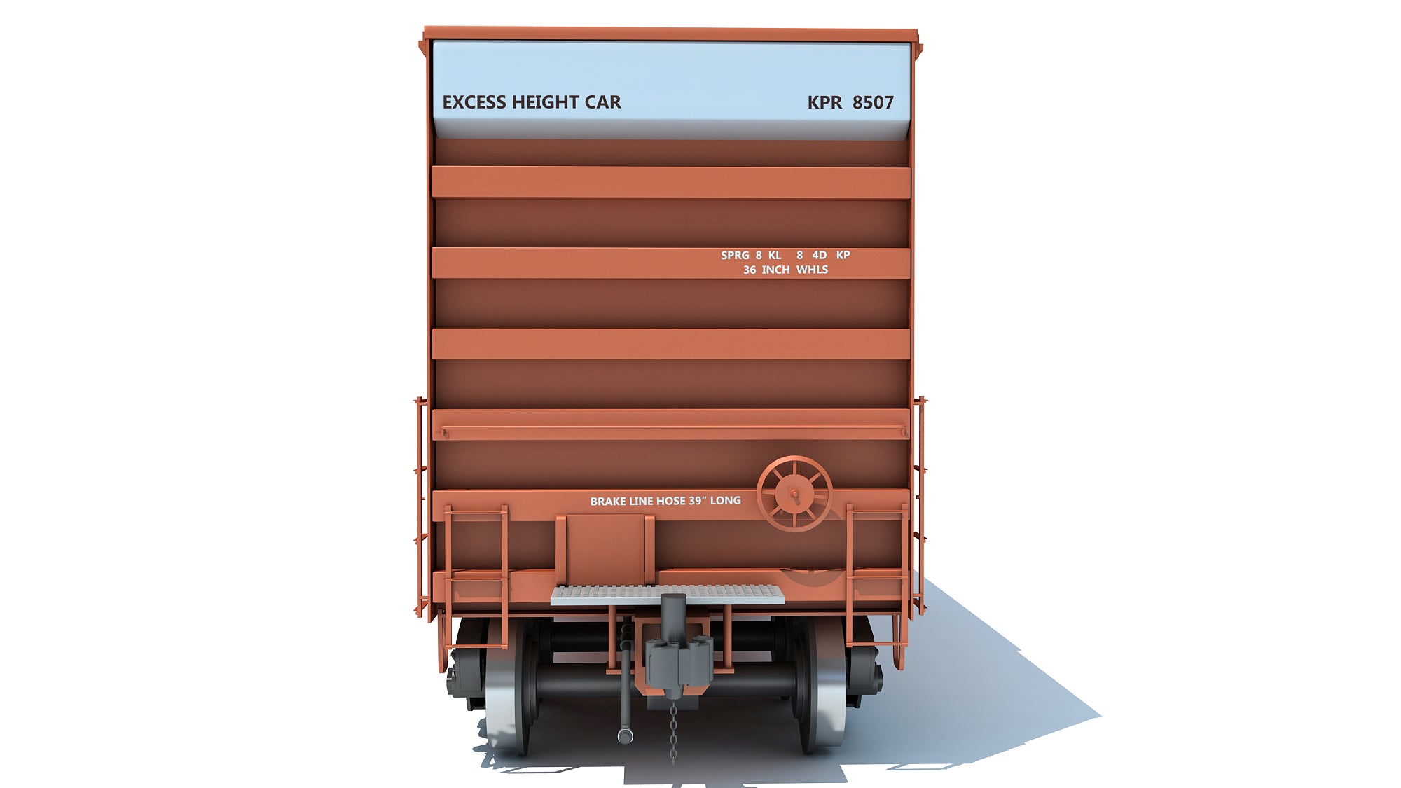 Boxcar Railroad Box Car