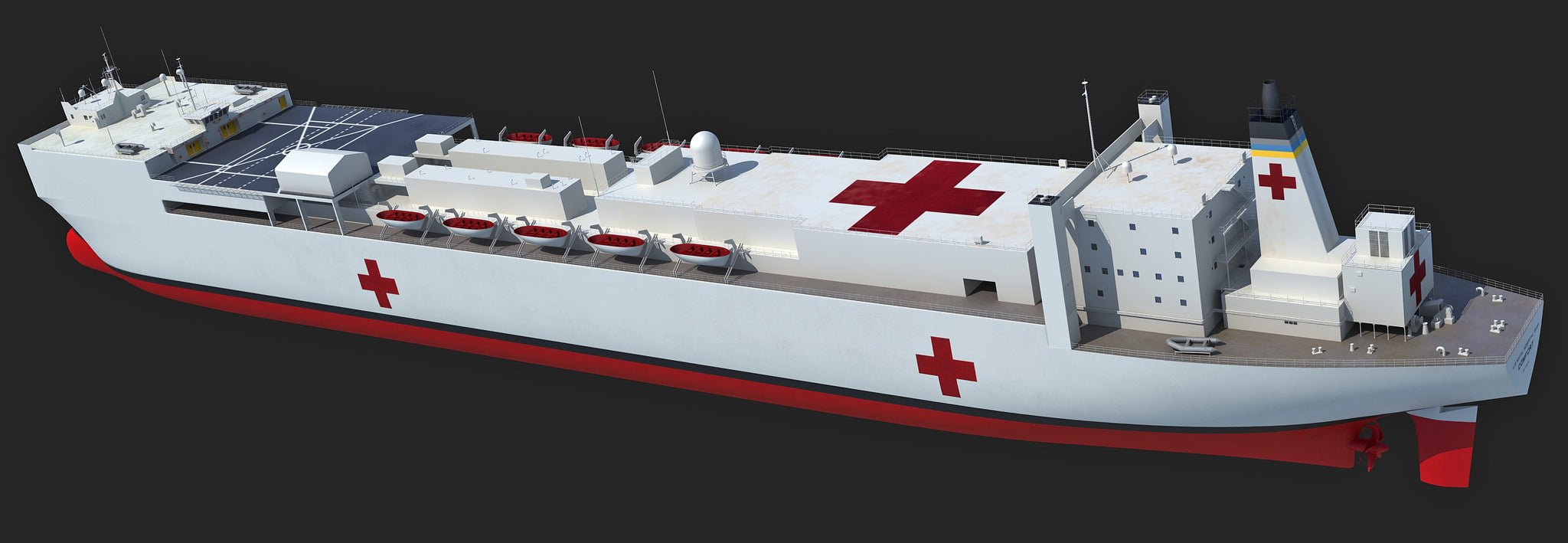 USNS Comfort Hospital Ship