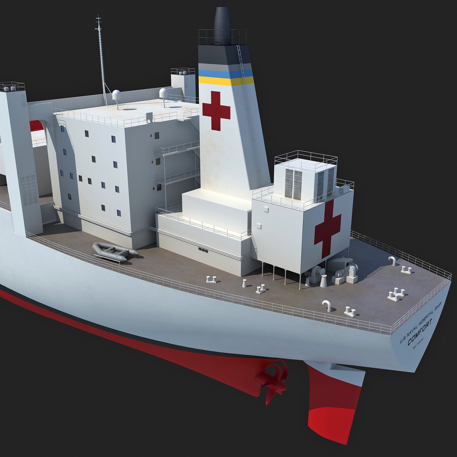 USNS Comfort Hospital Ship