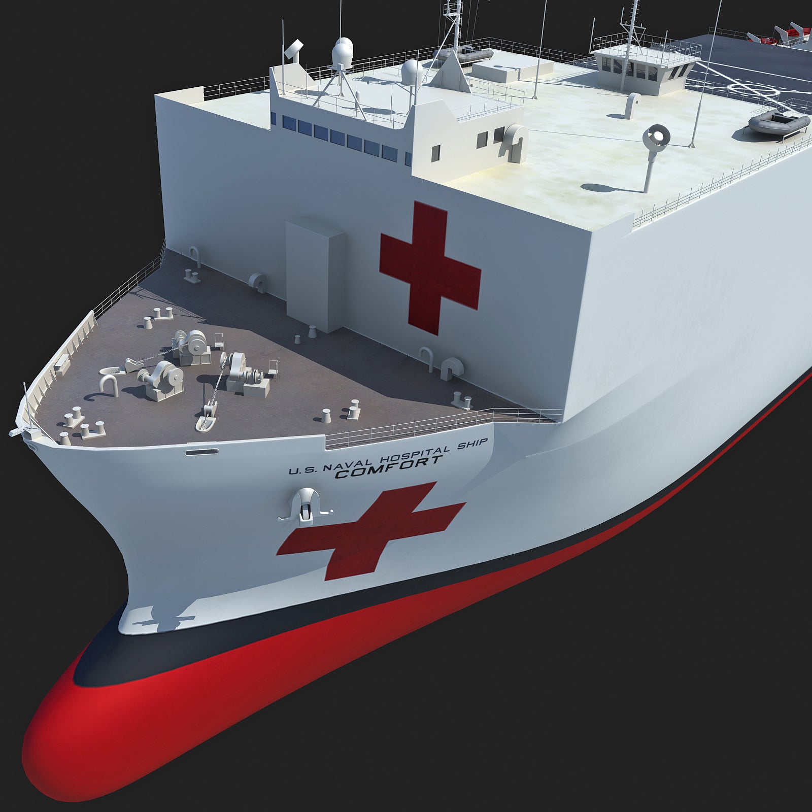 USNS Comfort Hospital Ship