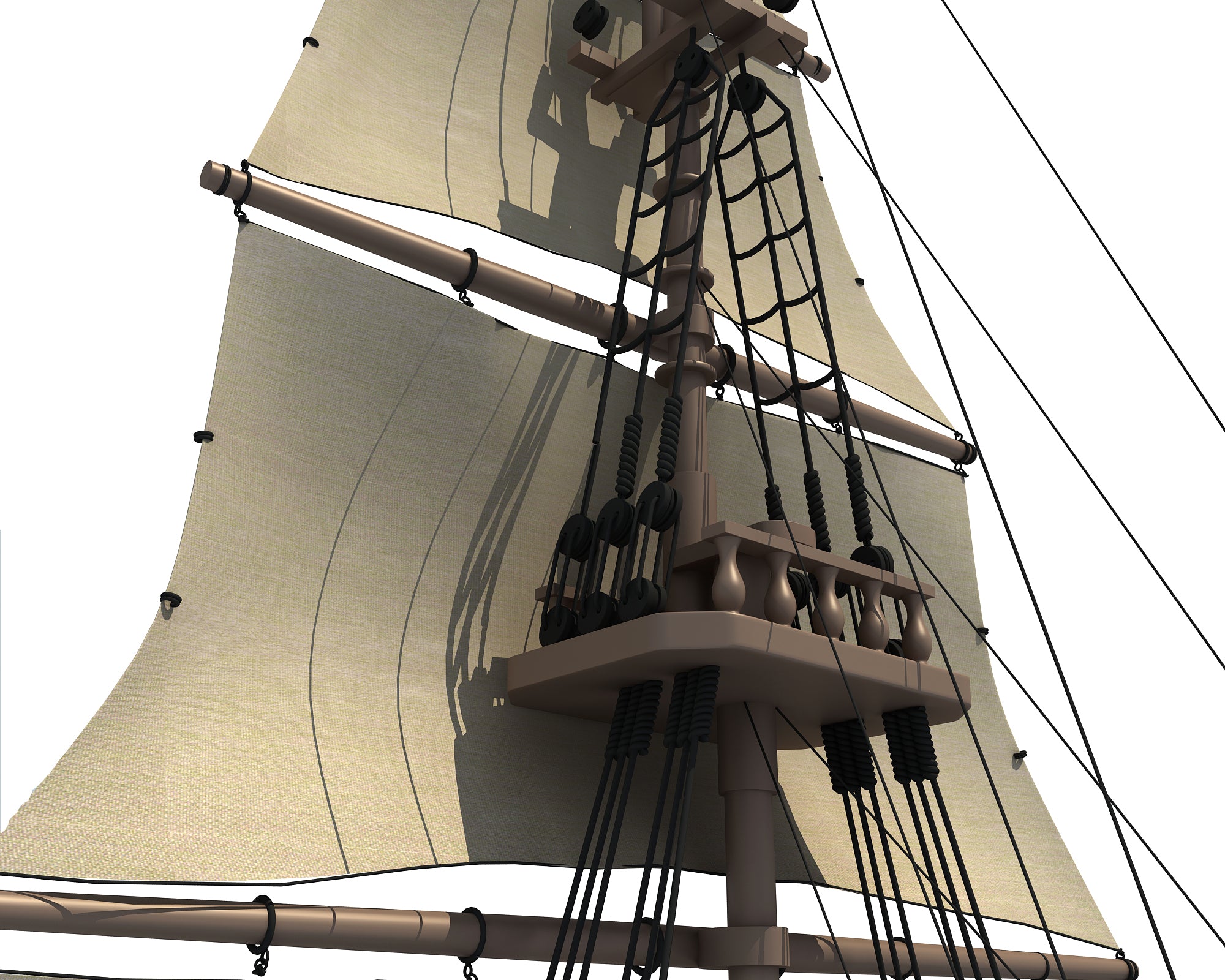 Sailing Ship Mast