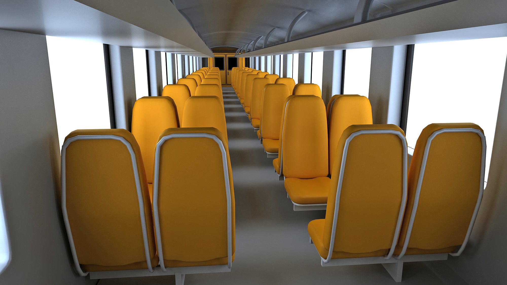 Passenger Train Car