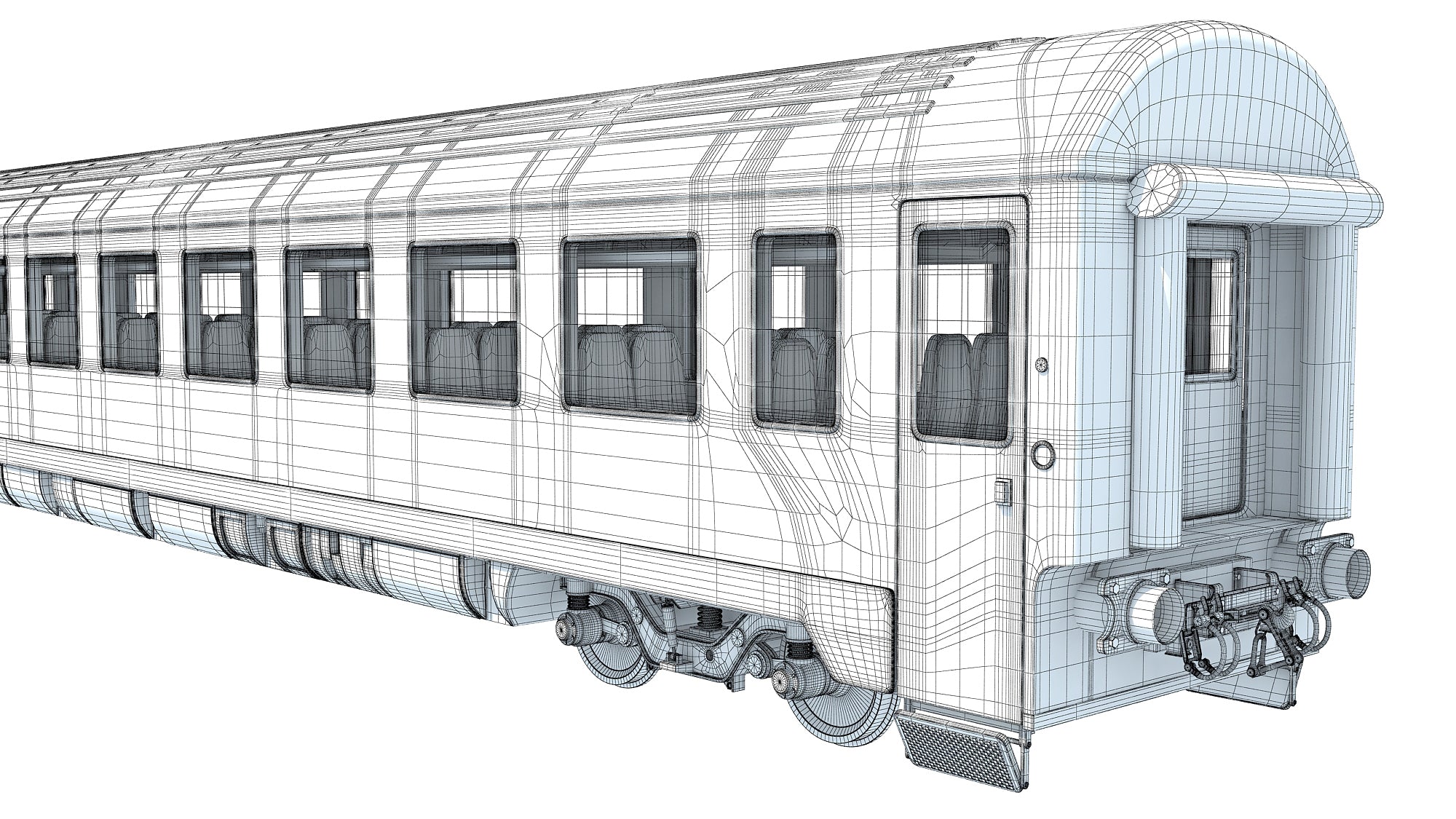 Passenger Train Car