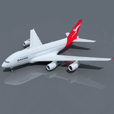 Airbus A380 Qantas Model