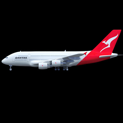 Airbus A380 Qantas Model