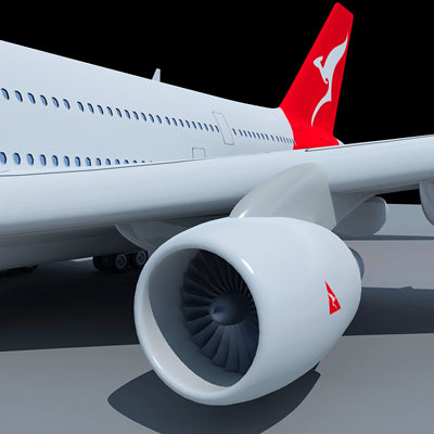 Airbus A380 Qantas Model