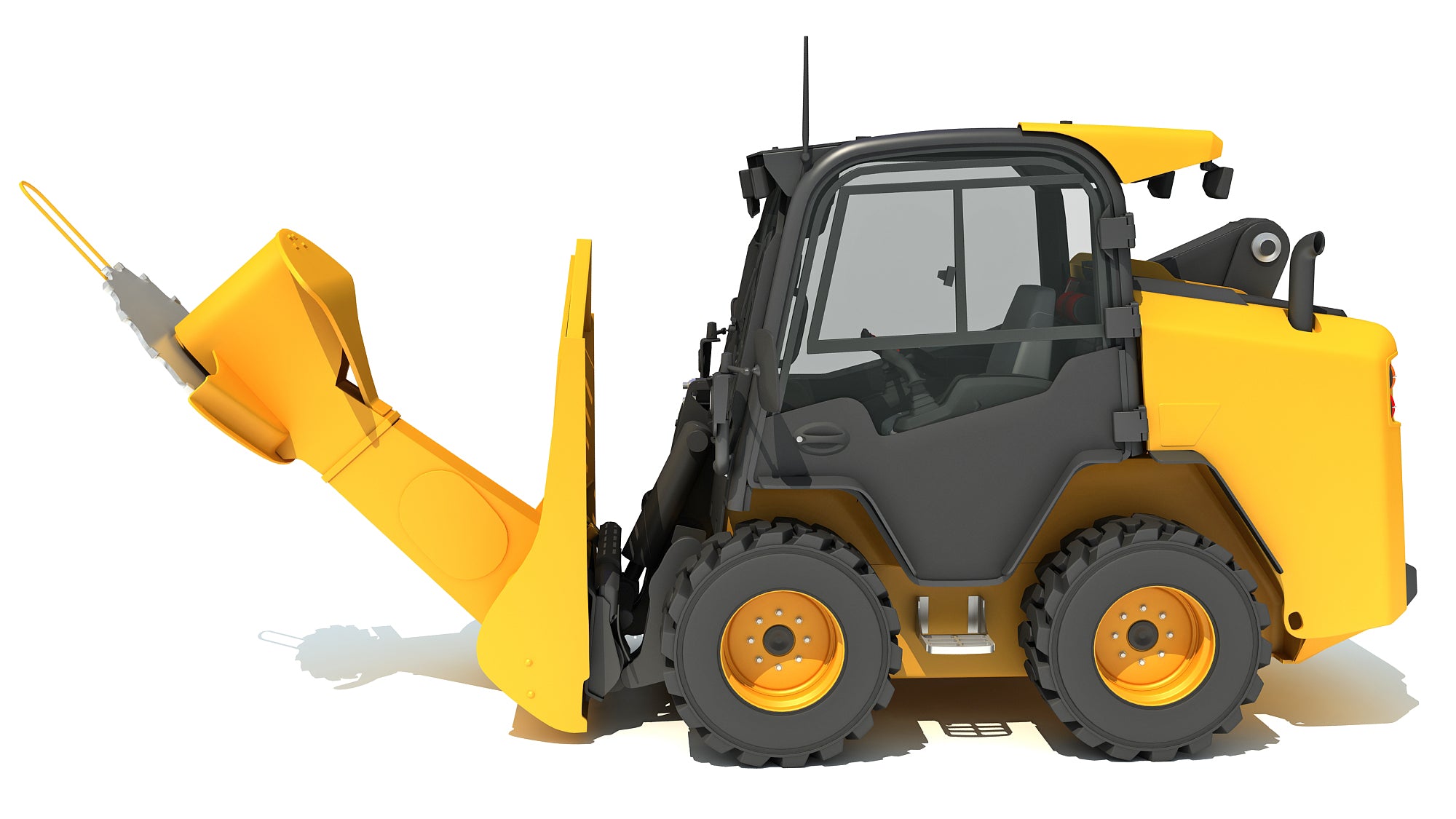 Tree Cutter Skid Steer Loader