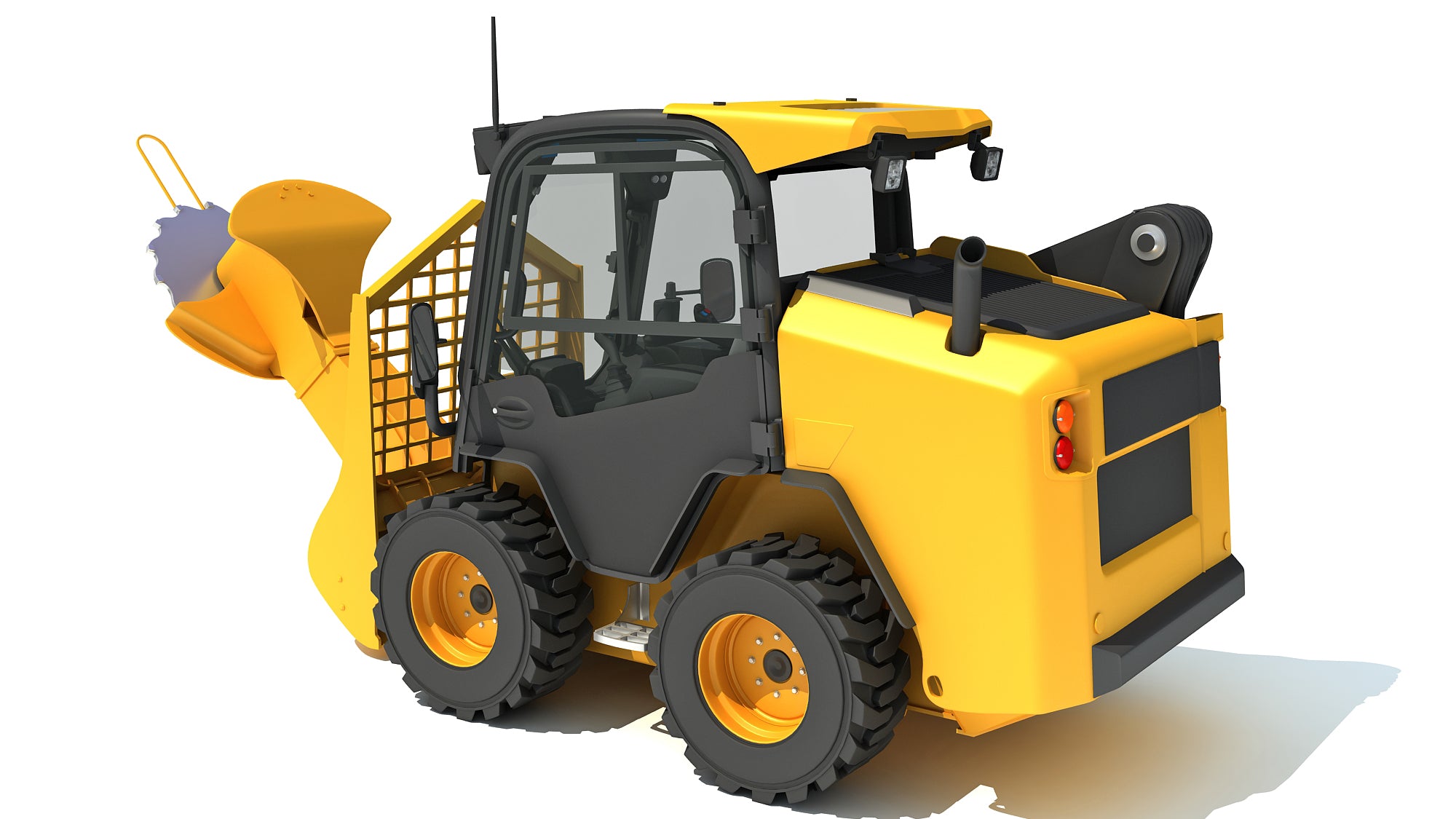 Tree Cutter Skid Steer Loader