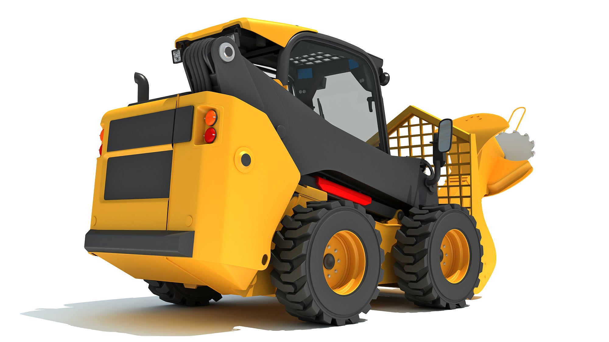 Tree Cutter Skid Steer Loader