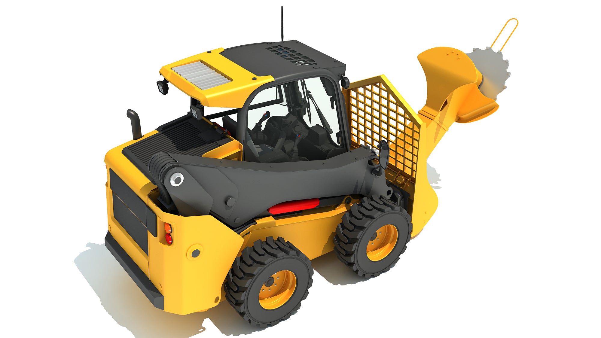 Tree Cutter Skid Steer Loader