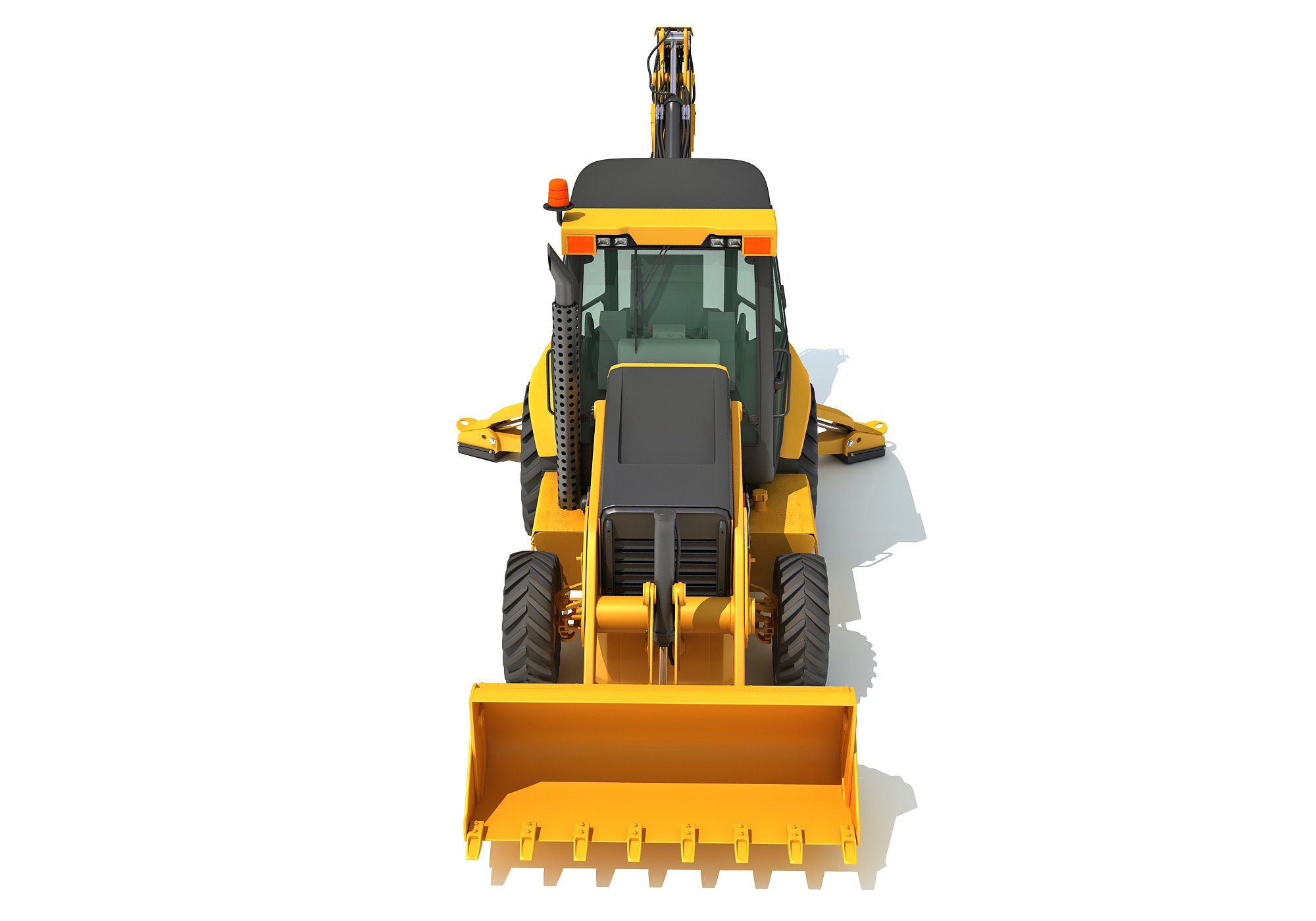3D Backhoe Models