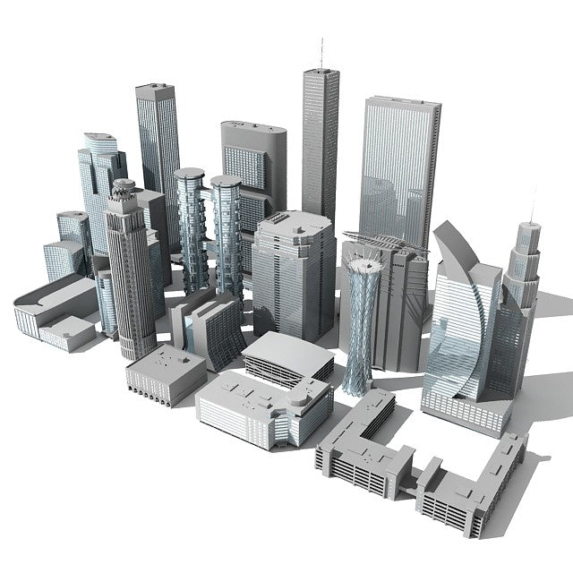 Buildings 3D Models