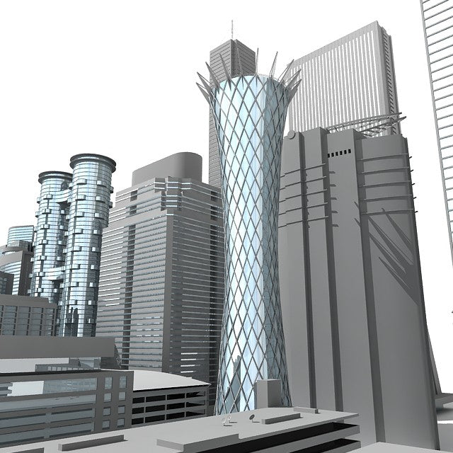 Buildings 3D Models