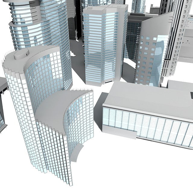 22 Buildings 3D Models