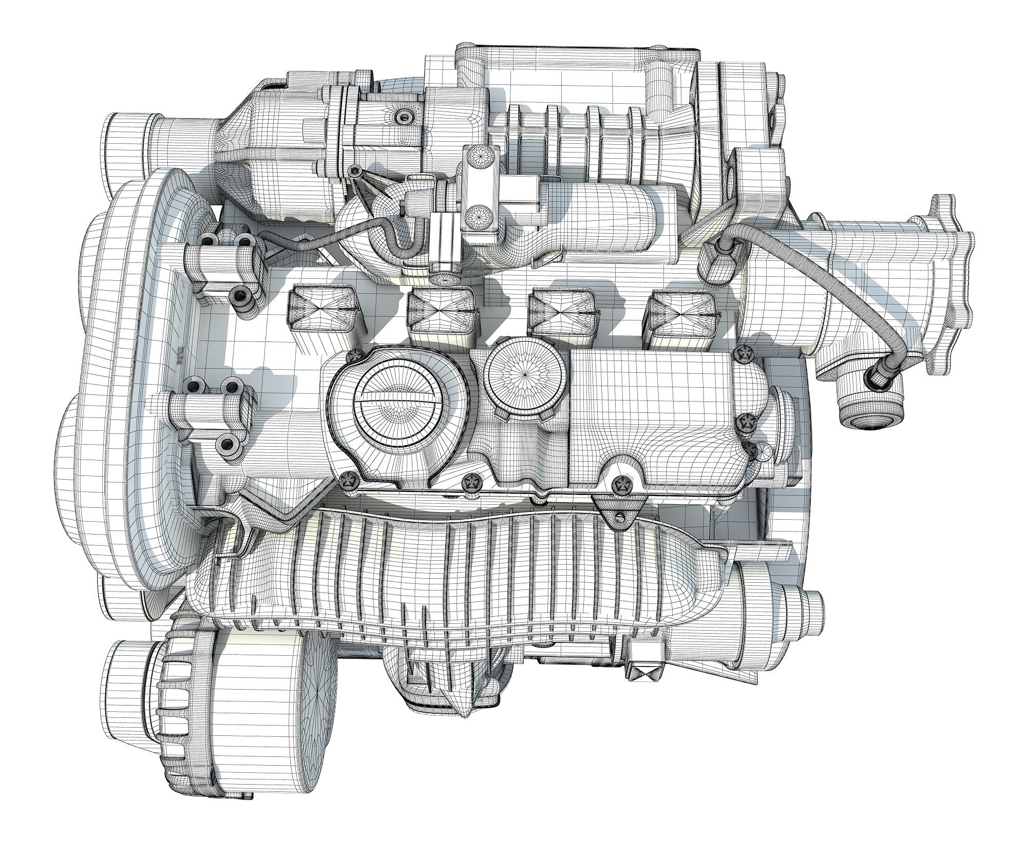 Car Engine Diagram