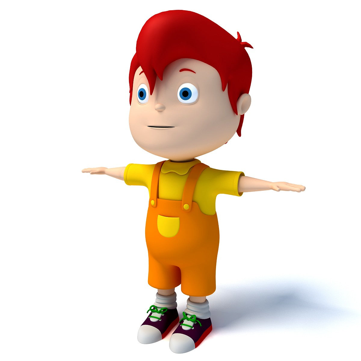 3D Cartoon Characters - Kid