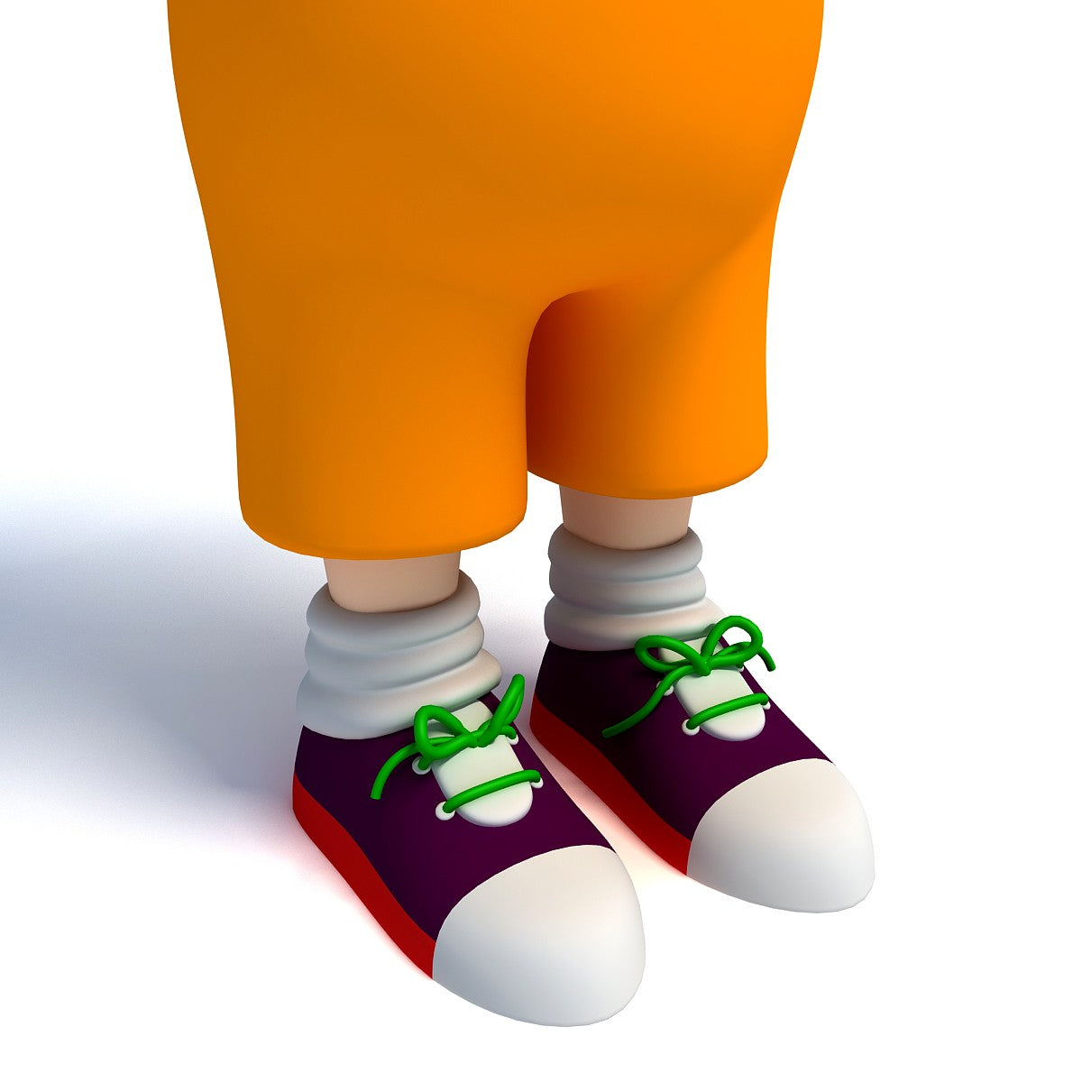 3D Cartoon Kid Character - Rigged