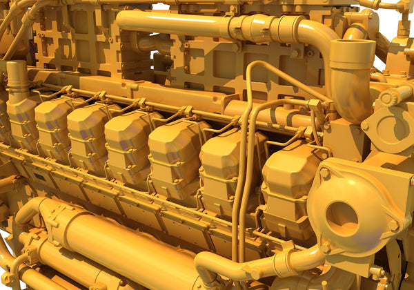 Marine Propulsion Engine 3D Model – 3D Horse