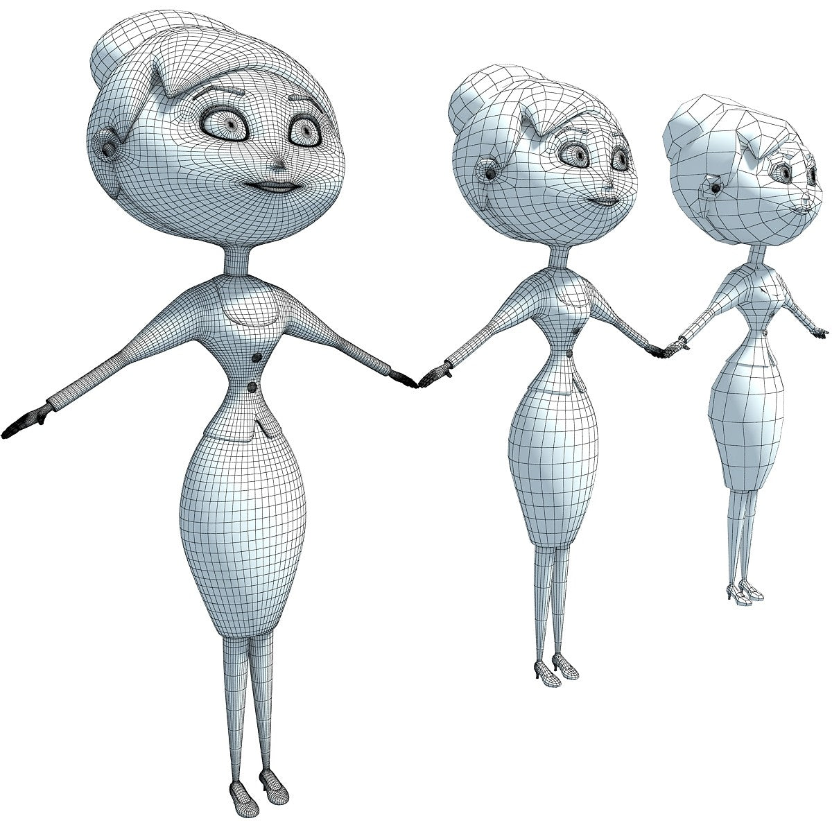 3D Characters Models
