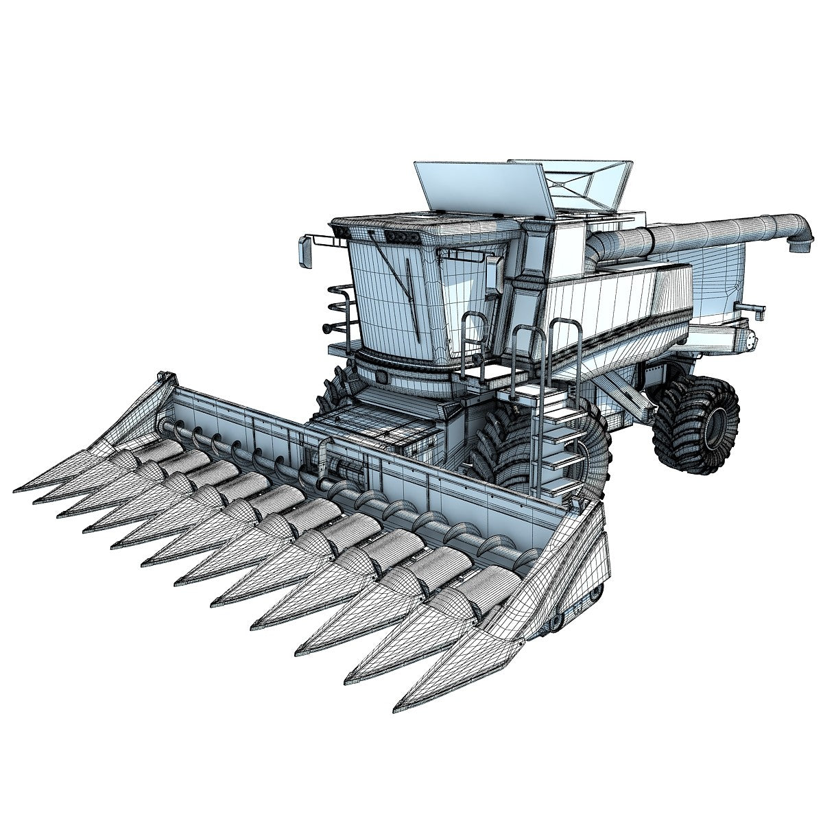 3D Combine Model