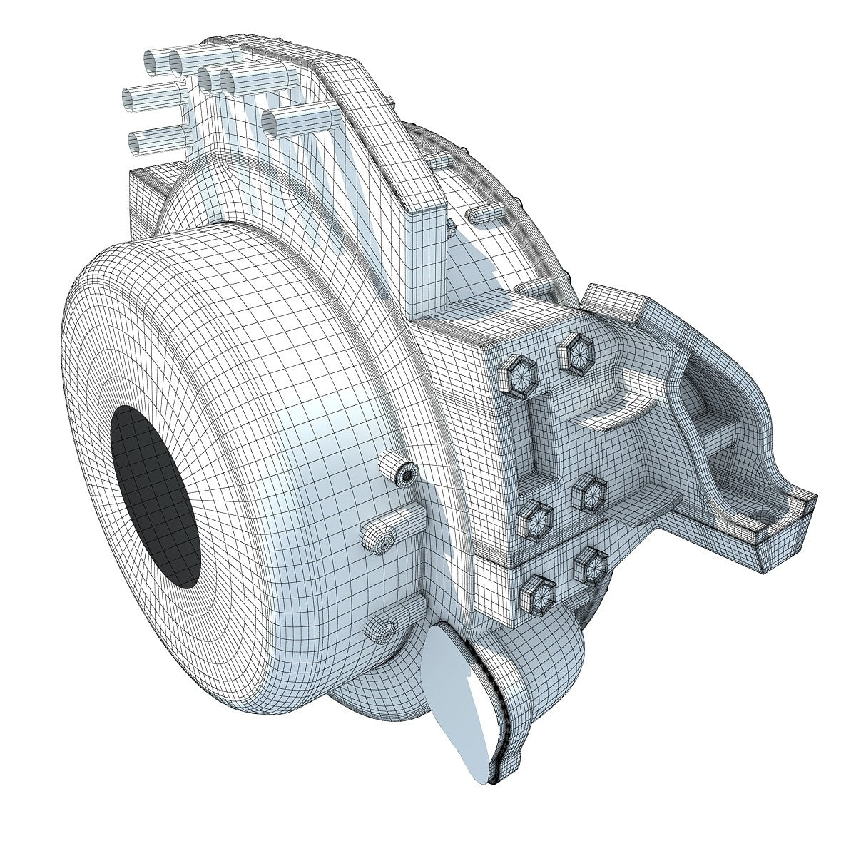 3D Engine Parts Models