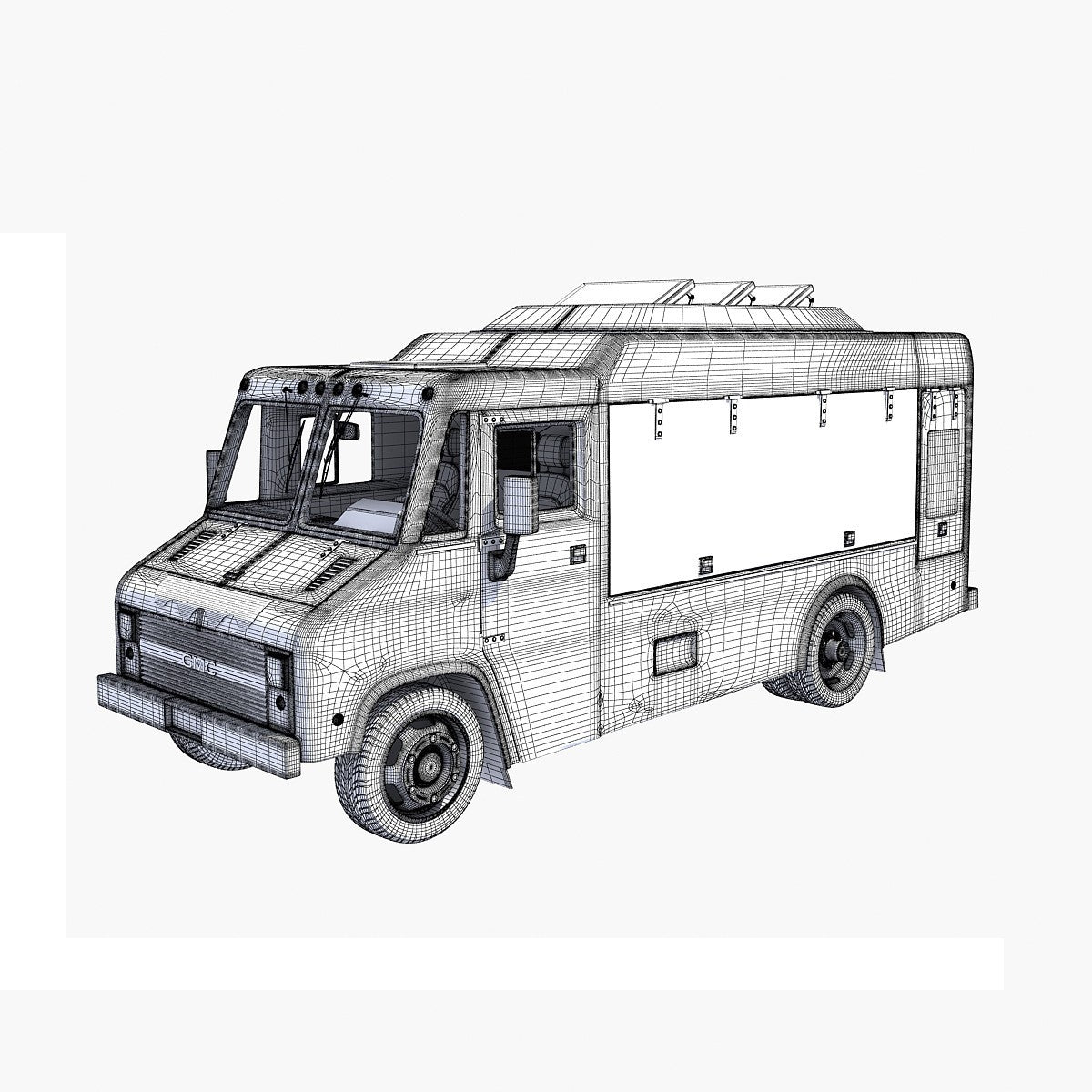 3D Food Truck Models
