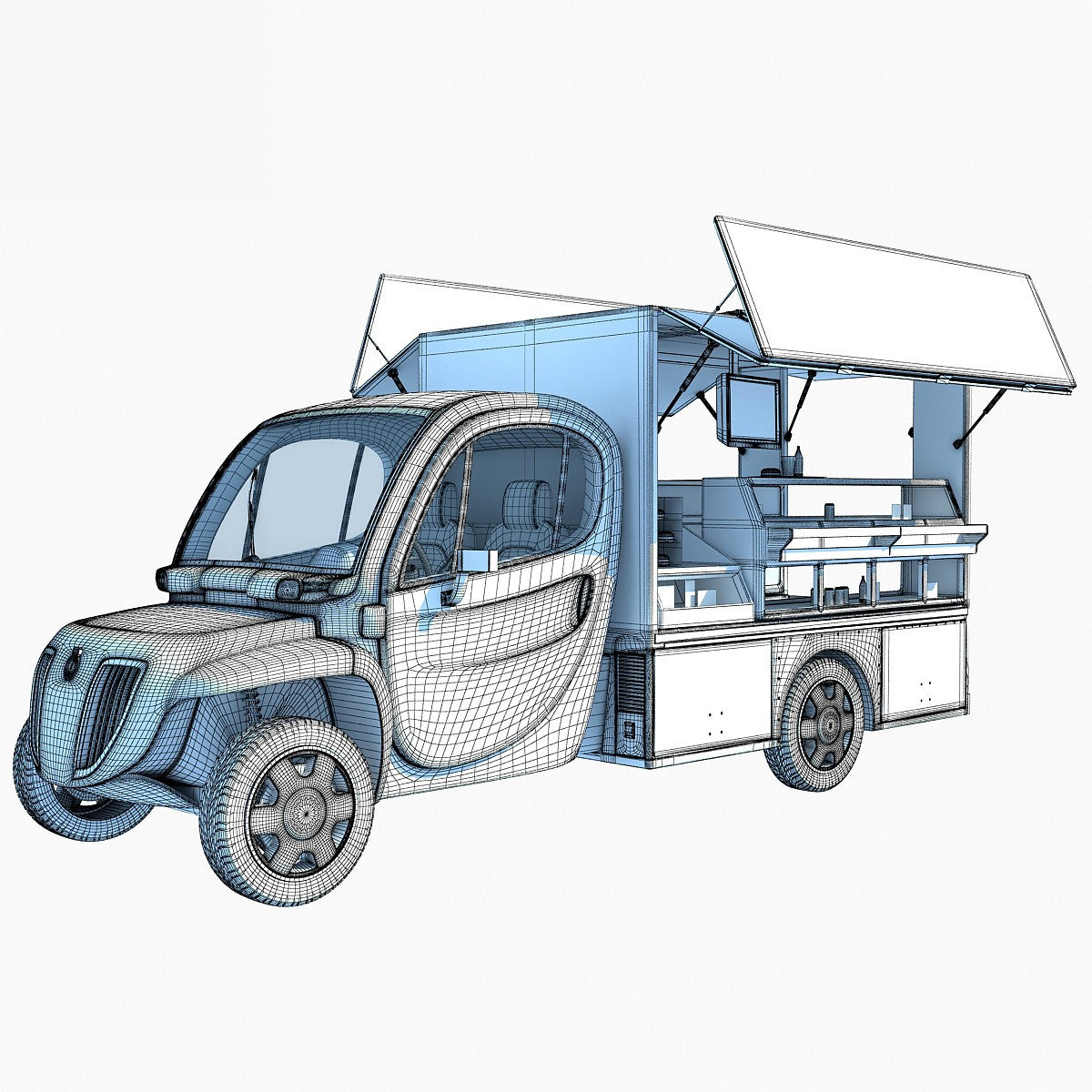 3D Food Truck Models