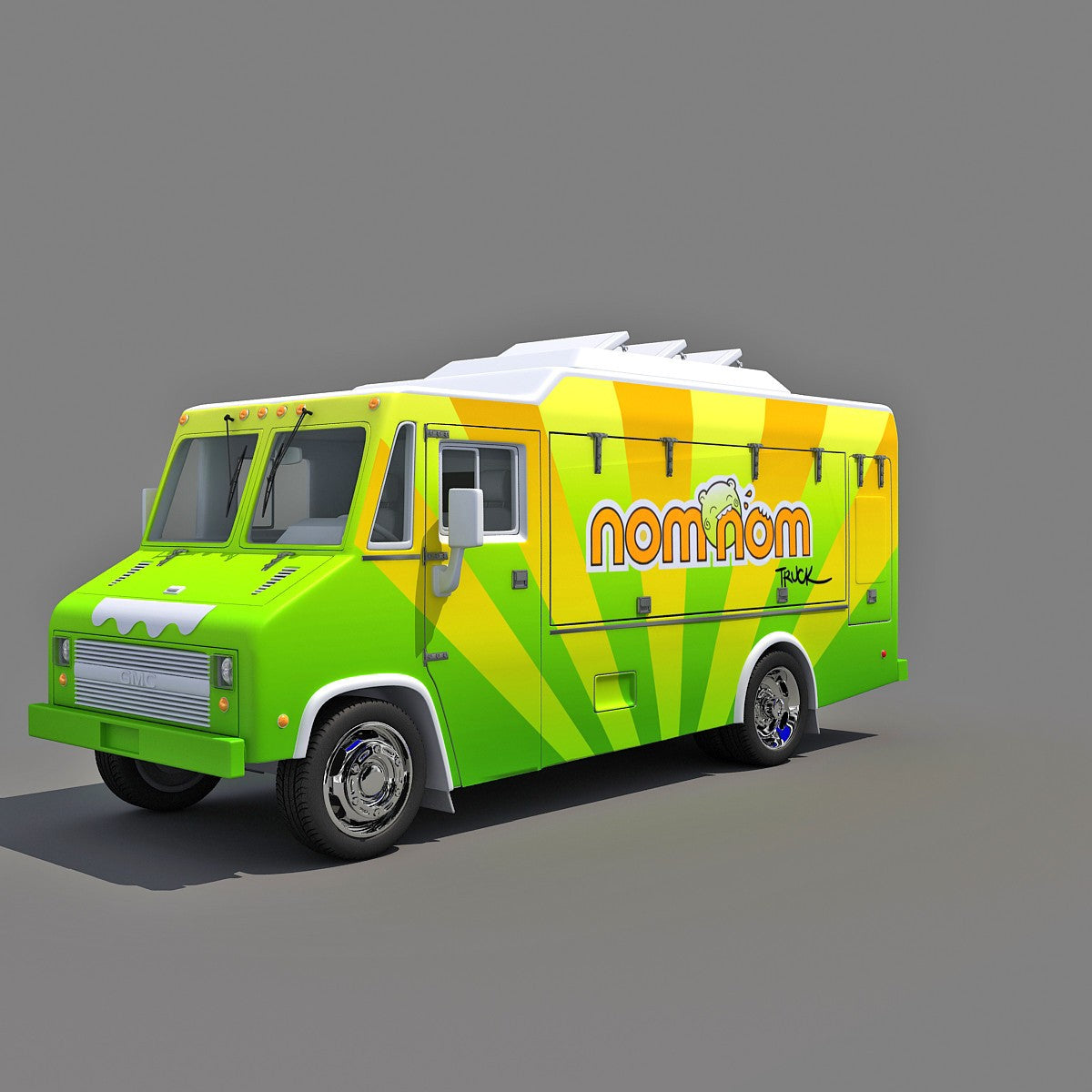 3D Food Truck Models