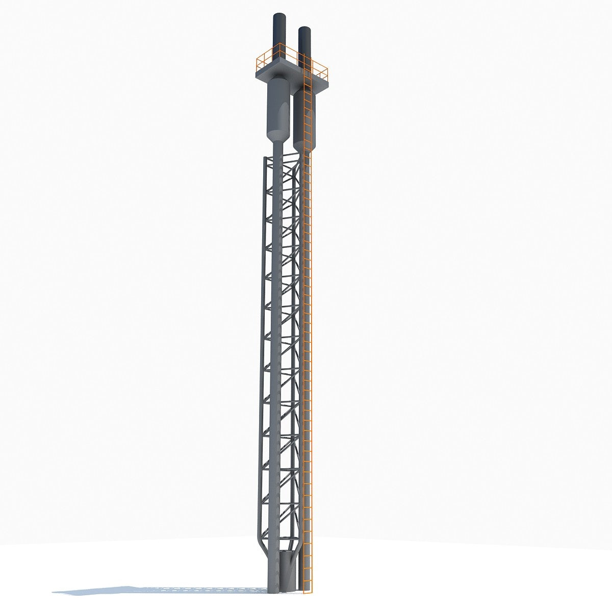 3D Industrial Towers Models