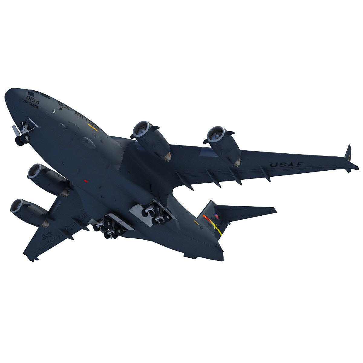 3D Military Aircraft Models