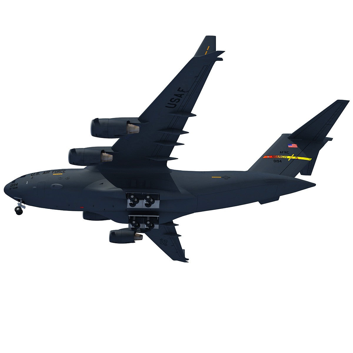 3D Military Aircraft Models