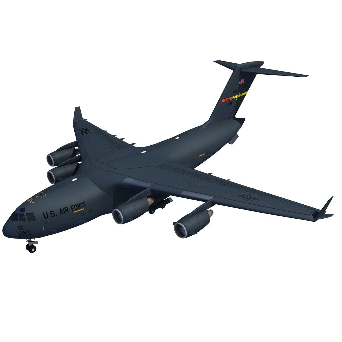 3D Military Aircraft Models