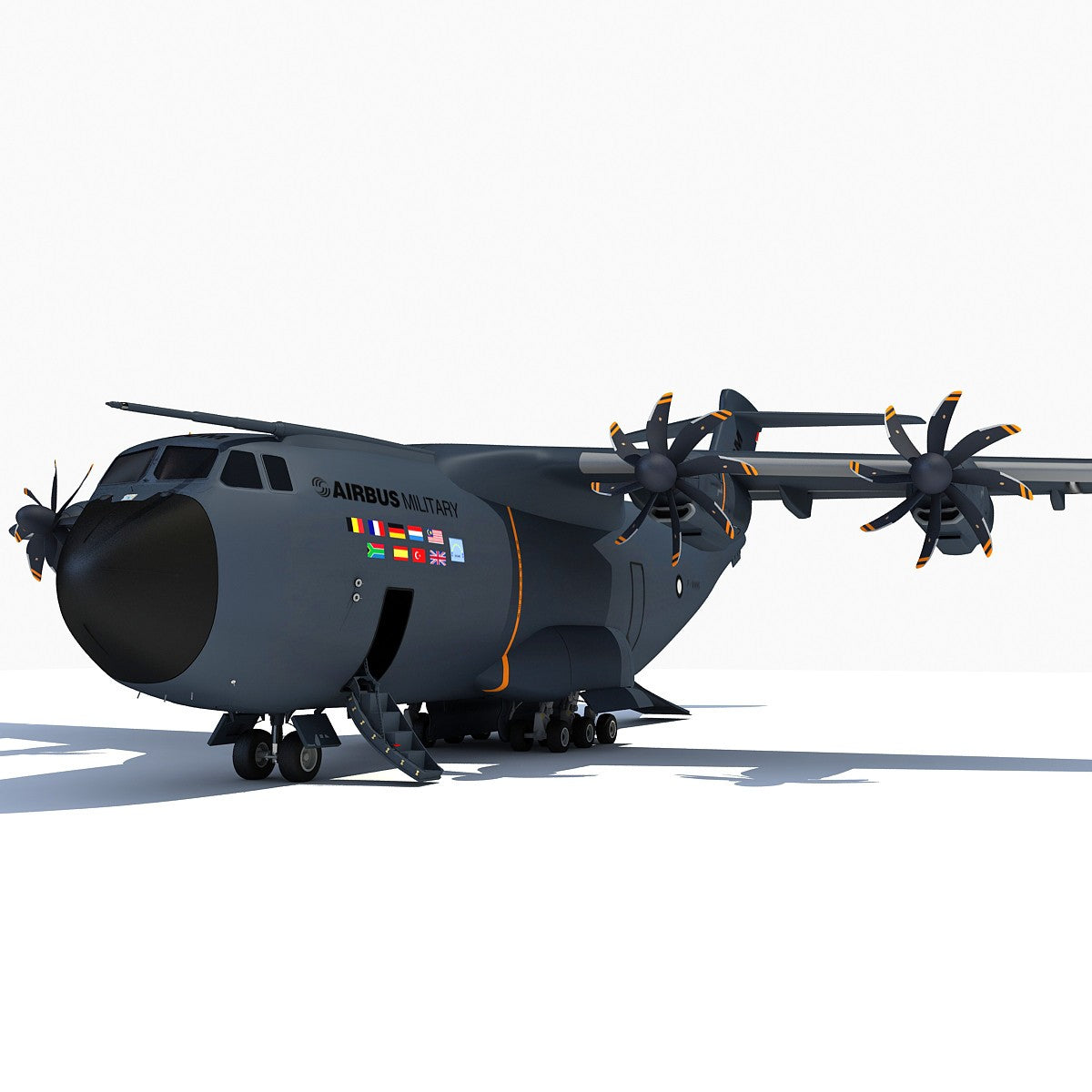 3D Military Aircraft Models