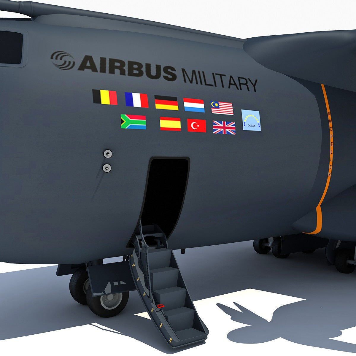 3D Military Aircraft Models