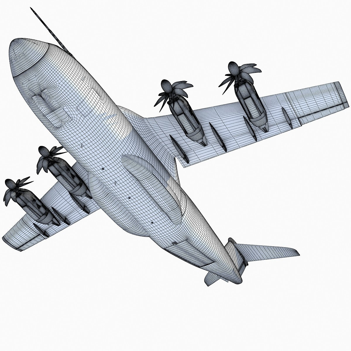 3D Military Aircraft Models