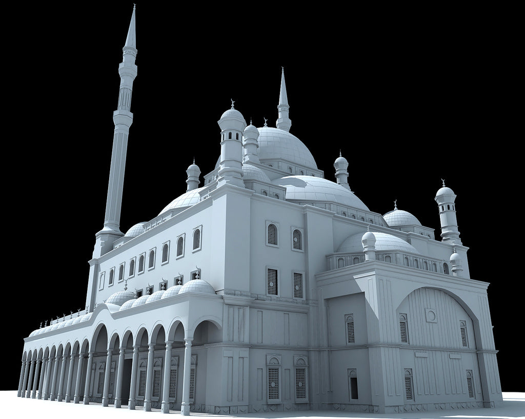 Mohamed Ali Mosque 3D Model