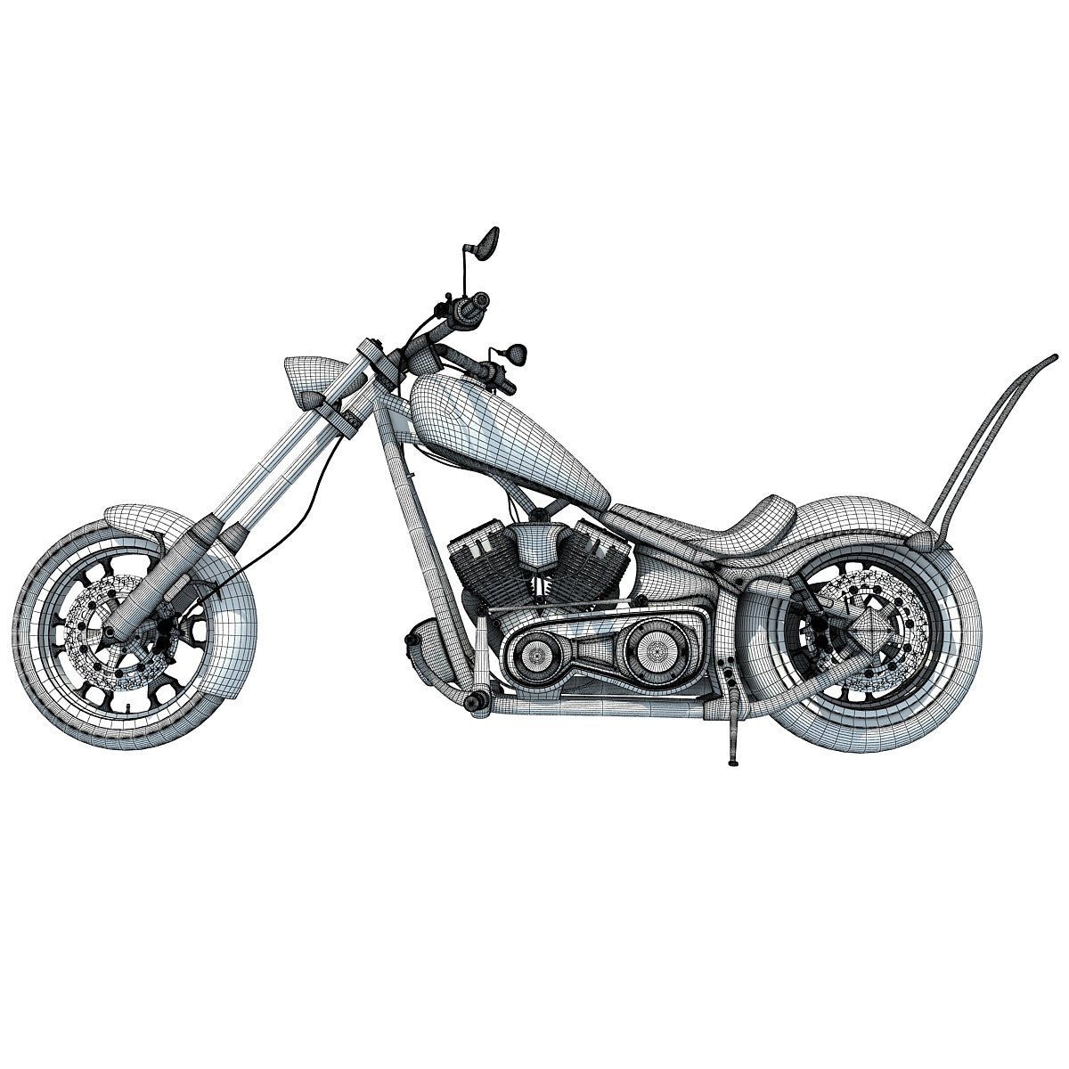 3D Motorcycles Models
