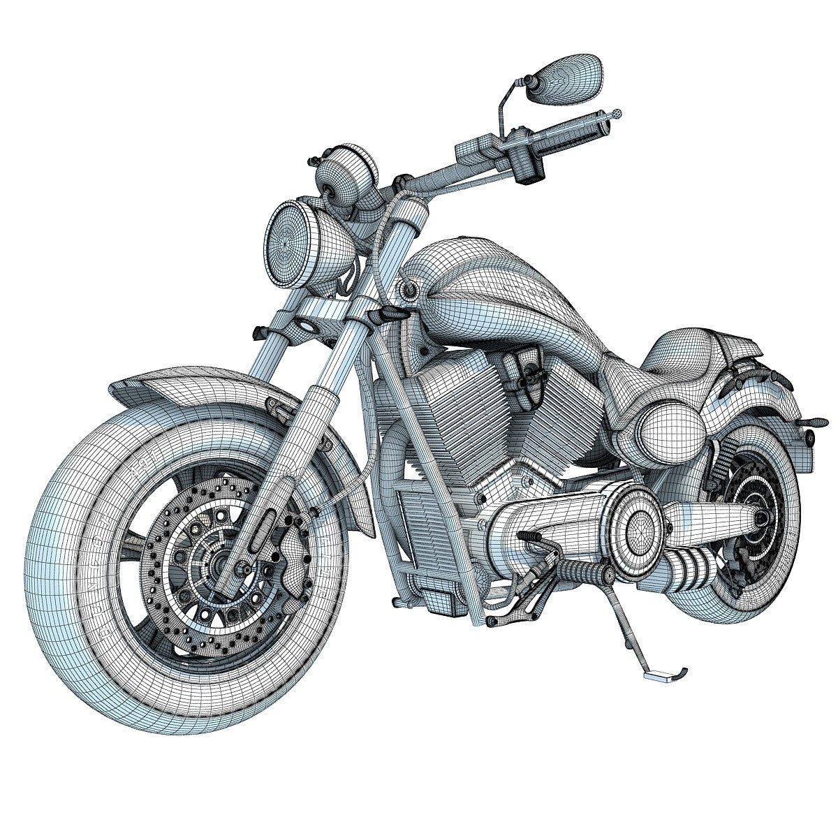 3D Motorcycles and Bikes Models